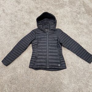 Black Diamond Women's Black Down Jacket Size Small